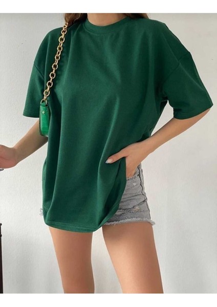 Düz Oversize T-Shirt