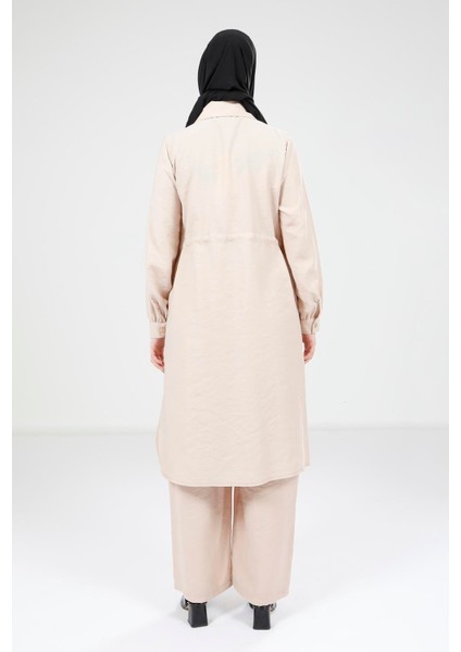 Bej Tunik Pantolon Takım 9240 indirimleri