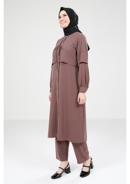 Rüzgarlıklı Vizon Alt Üst Takım 9277