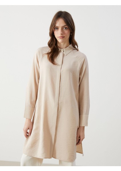 Lcw Modest Dokulu Kadın Gömlek Tunik (S5)