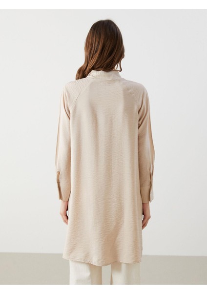 Lcw Modest Dokulu Kadın Gömlek Tunik (S5) fırsatları