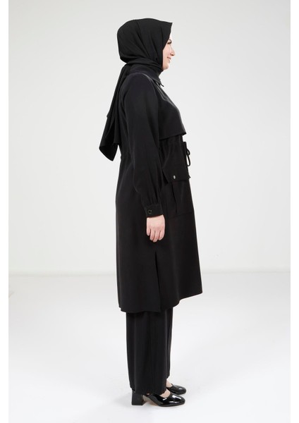 Siyah Tunik Pantolon Takım 9240