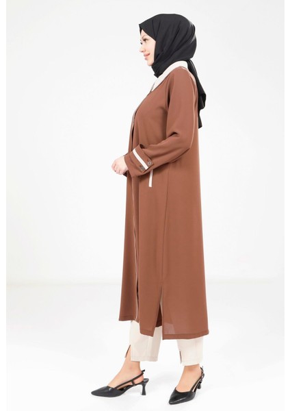 Yakalı Kahve Giy Çık 9354 modelleri