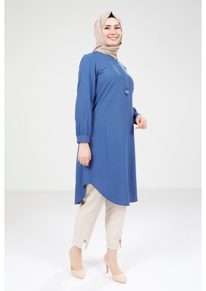 Indigo Renk Tunik 9333 fırsatları