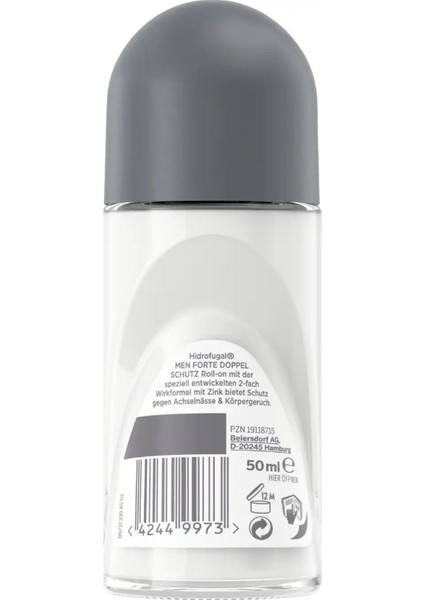Forte Doppel Schutz Anti-Transpirant Roll On Men