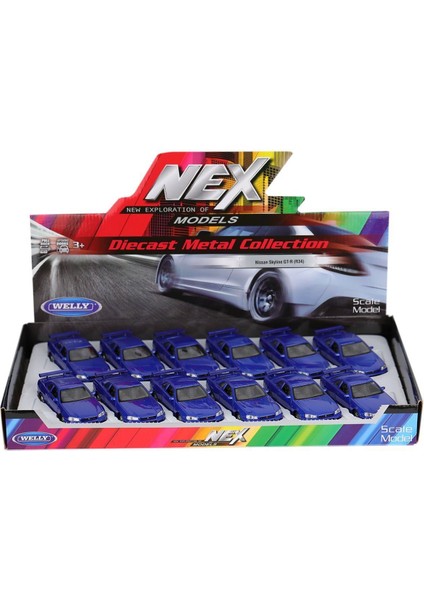 43798 Welly Çek Bırak Nissan Skyline -Karsan Oyuncak