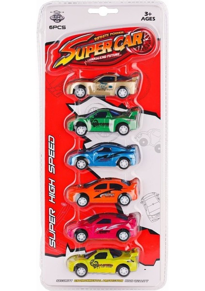 1156E-1 Çek Bırak Yarış Arabası Seti -Birliktoys