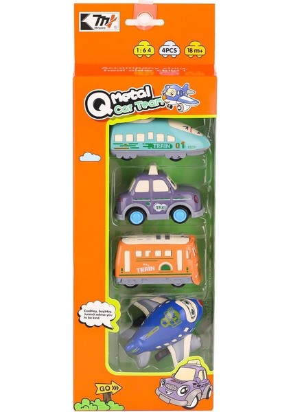 0783-355 Metal Çek Bırak Ulaşım Araçları 1:64 -Karsan Oyuncak