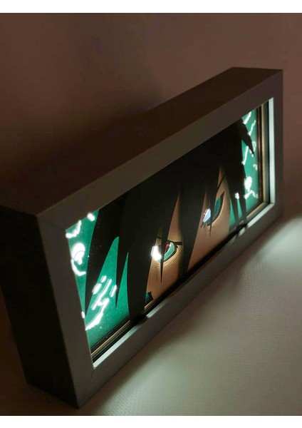 Sasuke2 3D Anime Lightbox Işıklı Kutu Tablo