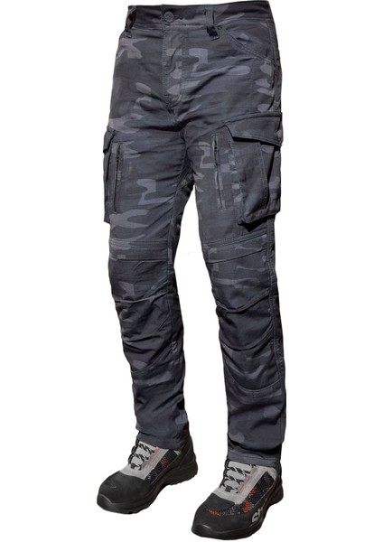 Truva Cargo Camo Korumalı Motosiklet Pantolonu Erkek fırsatları
