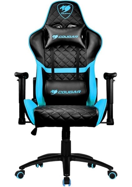 Armor One Sky Blue Siyah/mavi Oyuncu Koltuğu