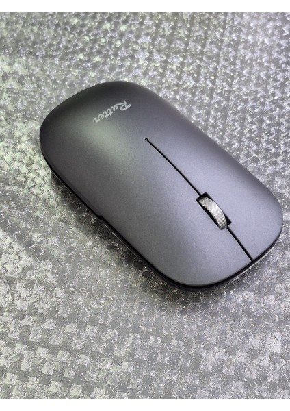 Kablosuz Şarjlı Gri Mouse 2.4 Ghz 1200 Dpi Sessiz Klik RT-10108