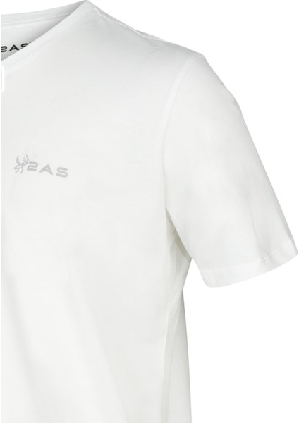 Alex Erkek Sıfır Yaka T-Shirt Beyaz fiyatları