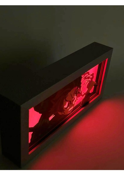 Tanjiro 3D Anime Lightbox Işıklı Kutu Tablo