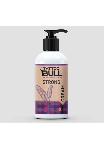 Tattoobull Strong Premium Stencil Cream 240 ml . - Dövme Transfer Sıvısı - Transfer Jeli