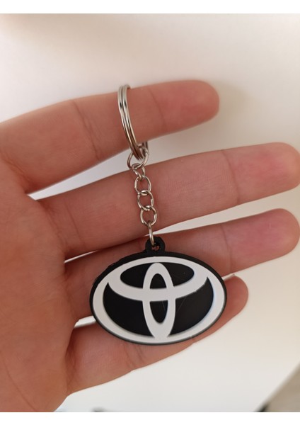 3D Baskı Toyota Oto Anahtarlık