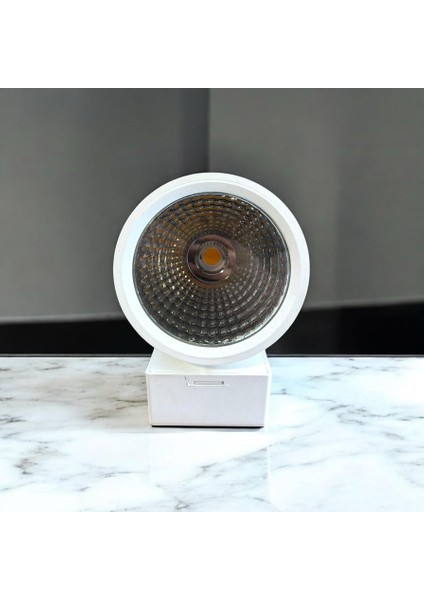 , 40 W Philips Çip, Philips Trafo 40 W Ray Spot, Ray Armatür, LED Ray Spot, Döküm Kasa, 4800 Lümen, Beyaz Kasa, 6500K (Beyaz Işık), 3000K(GÜNIŞIĞI Işık), 4000K (Naturel Beyaz) modelleri