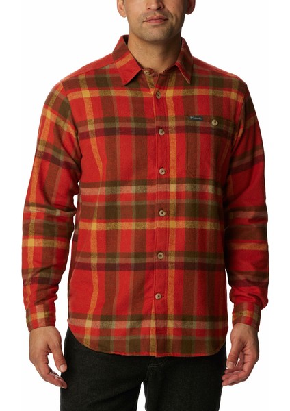 Pitchstone Heavyweight Flannel Erkek Uzun Kollu Gömlek