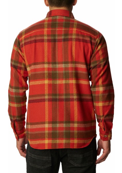 Pitchstone Heavyweight Flannel Erkek Uzun Kollu Gömlek