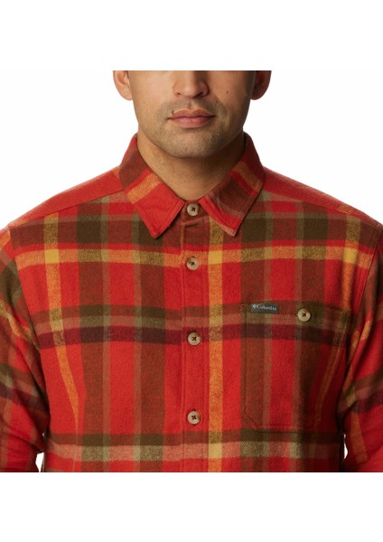 Pitchstone Heavyweight Flannel Erkek Uzun Kollu Gömlek
