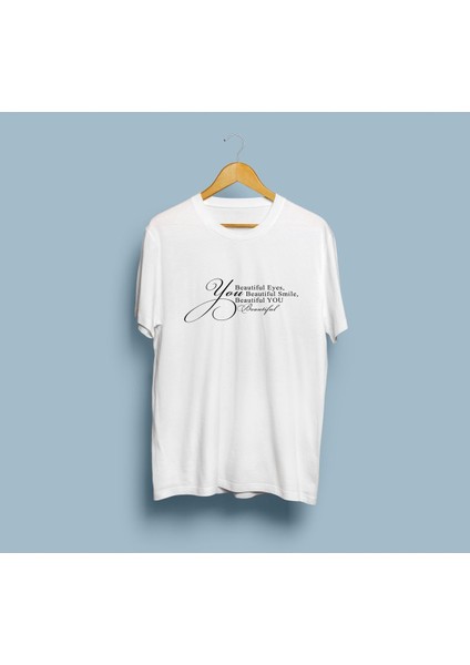 Oversize Yazılı T-Shirt