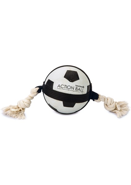 Beeztees Köpek Oyuncağı, Ipli Futbol Topu, 12,5cm