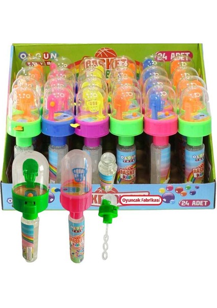 Olgun Toys Basket Potalı Köpük Basket Bubbles 24 Adet