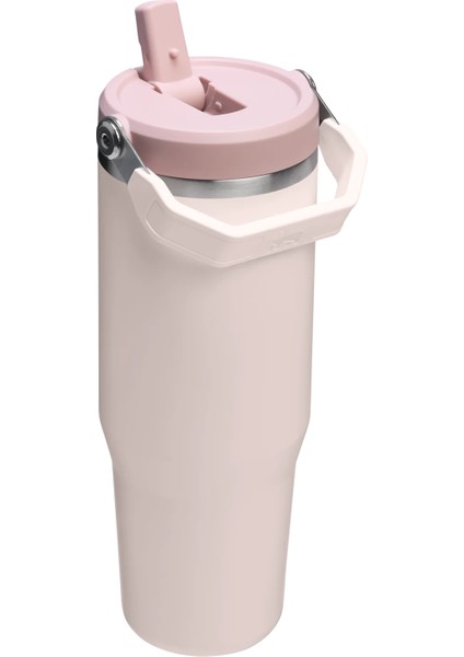 The Iceflow Flip Straw Pipetli Termos Bardak 0,89 Lt
