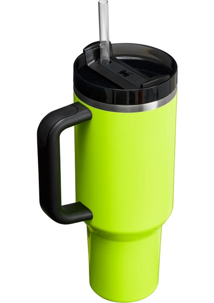 Quencher Pipetli Termos 1,18 Lt Neon Sarı
