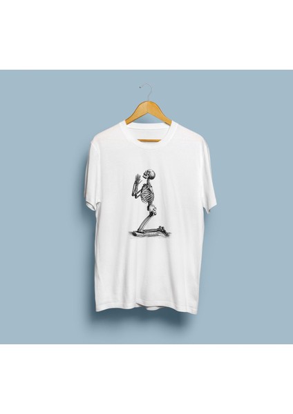 Oversize Dua Eden Insan Iskeleti Unisex T-Shirt