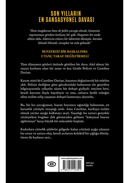 Sana Bir Daha Asla Baba Demeyeceğim - Caroline Darian