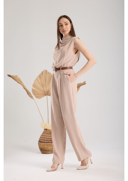 Kemer Detaylı Kadın Tulum modelleri