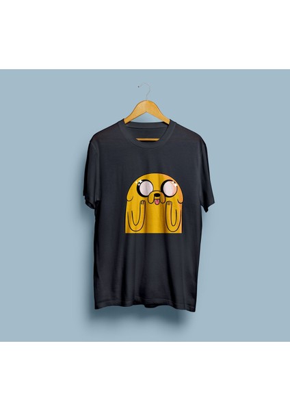 Oversize Jake Adventure Time Tasarım Unisex T-Shirt