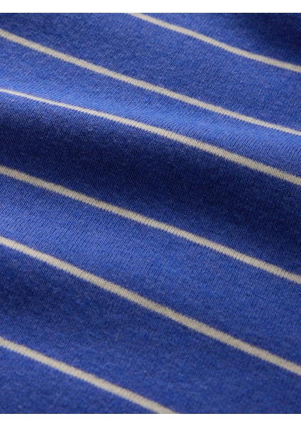 Kadın Koyu Mavi Modern Fitilli Crop Polo Tişört modelleri