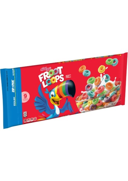 Froot Loops Natural Fruit Flovors Kahvaltılık Atıştırmalık Meyve Aromalı Gevrekler 32 Oz 910 gr