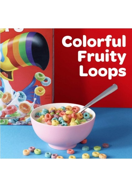 Froot Loops Natural Fruit Flovors Kahvaltılık Atıştırmalık Meyve Aromalı Gevrekler 32 Oz 910 gr fiyatları