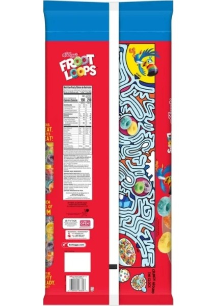 Froot Loops Natural Fruit Flovors Kahvaltılık Atıştırmalık Meyve Aromalı Gevrekler 32 Oz 910 gr modelleri