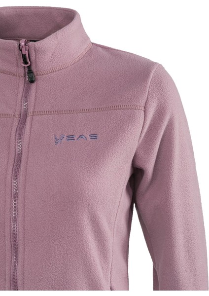 Cara Kadın Tam Fermuarlı Ince Polar Sweatshirt