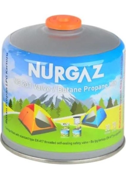 Nurgaz 450 gr Vidalı Kartuş