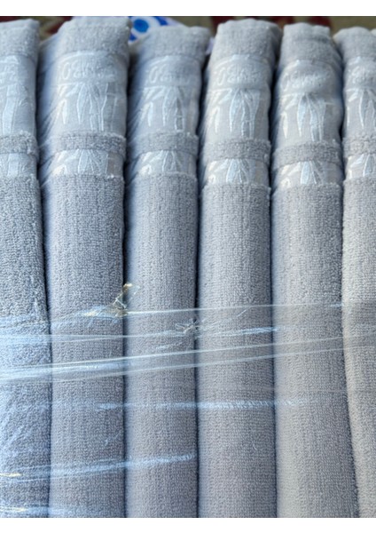Bambu El Havlusu 6 Adet 50 x 90 cm Yumuşak ve Su Emici Gri El Havlusu