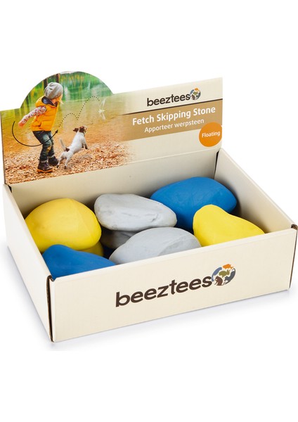 Beeztees Köpek Oyuncağı, Yüzen, Taş Şeklinde, Kauçuk, Çeşitli Renklerde, 8-9,5cm modelleri