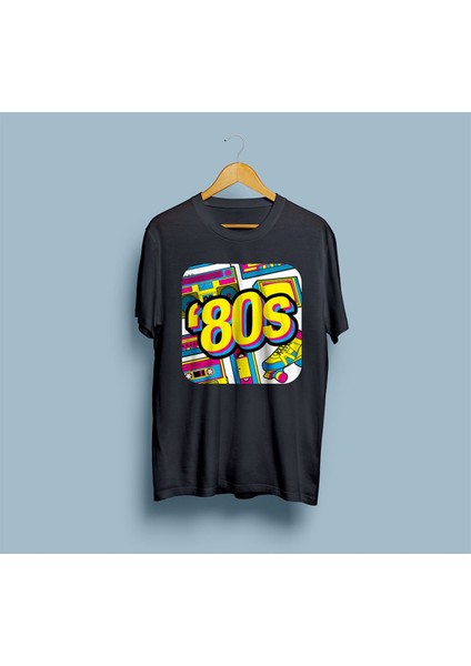 Oversize '80S / Seksenler Tasarım Unisex T-Shirt