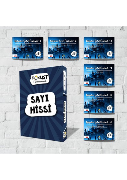 - 1. Sınıf Matematik - Sayı Hissi - 6 Kitap
