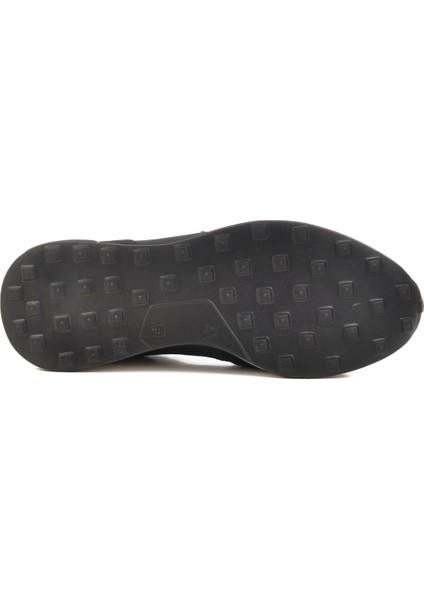 Siyah-Beyaz Hakiki Deri Erkek Sneaker 3Y1530-E320 M
