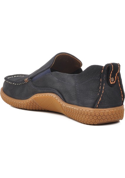 Lacivert Nubuk Hakiki Deri Erkek Sneaker 3Y1447-534 M fırsatları