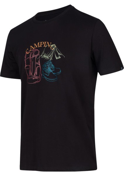 Alex Baskılı Erkek Sıfır Yaka T-Shirt