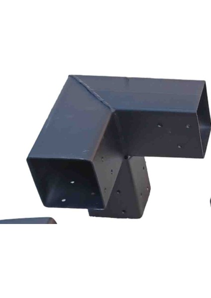 Pergola Kamelya Çardak 8X8CM Köşe 90° Montaj Aparatı Demir Bağlantı Metal Kiti Hırdavat Payanda Kiriş Kereste Tutucular Bahçe Teras Asma fırsatları