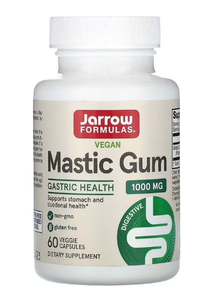 Mastic Gum, 60 Veggie Capsules 500 mg