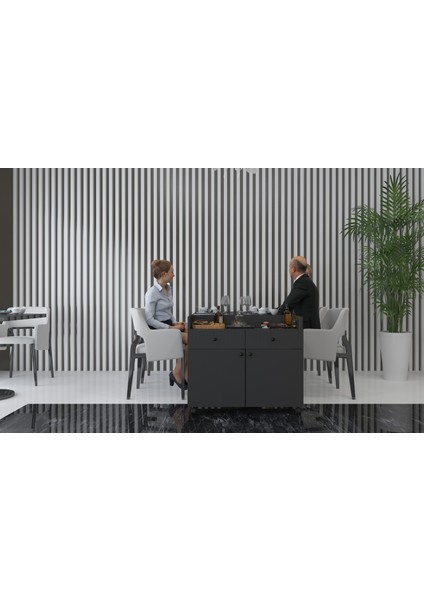 Antrasit Otel & Restaurant &cafe Dekoratif Servant