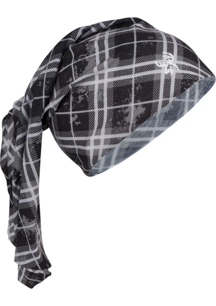 Plaid Black Bandana